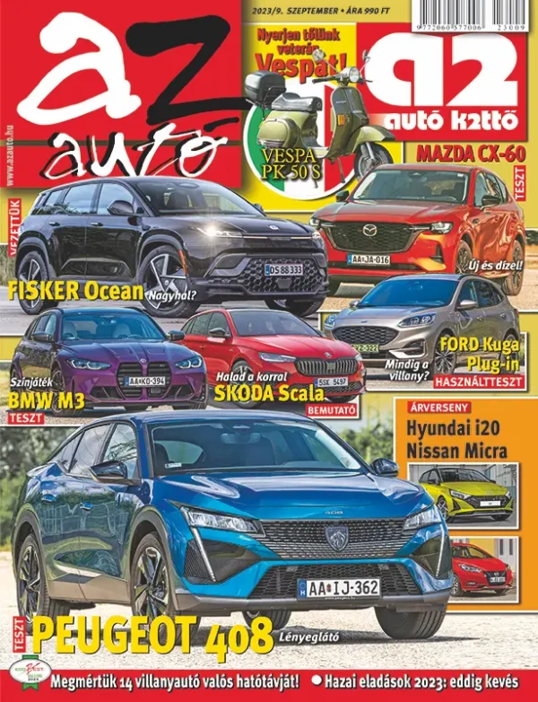 AzAutó 2023/09. Szeptember