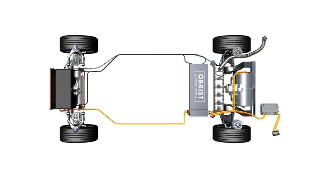 Technika: Obrist HyperHybrid - Ésszel, lélekkel - hibrid motor