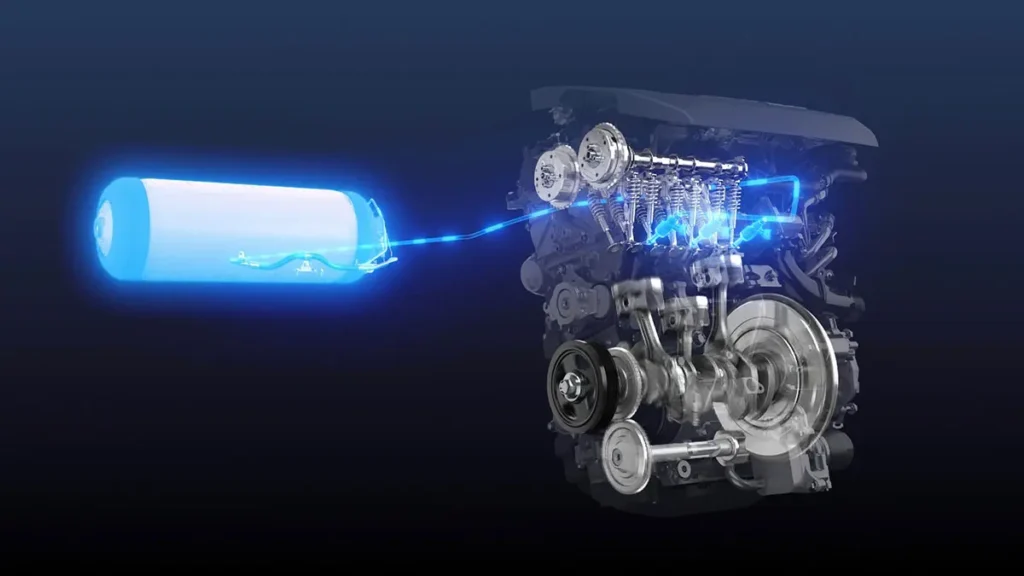 Technika: hidrogénhajtűsú Toyota-Yamaha 5.0 V8 Hydrogen 