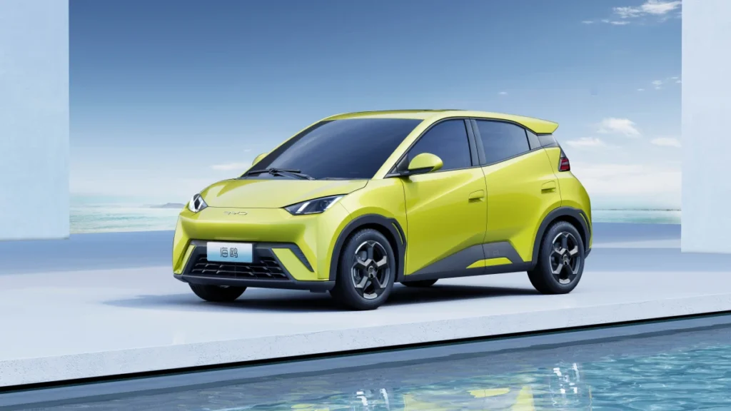 BYD sárga design