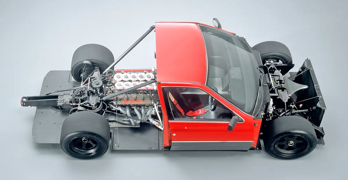 Alfa Romeo 164 Procar (1987) – utcainak tűnő, valójában F1-es technikára épülő Procar versenyautó, a kasztni és a 3,5 l-es V10-es motor is Alfa Romeo. Az új sorozat azonban el sem indult, így az Alfa motorja egy C csoportos endurance gépbe került, amit az Abarth épített