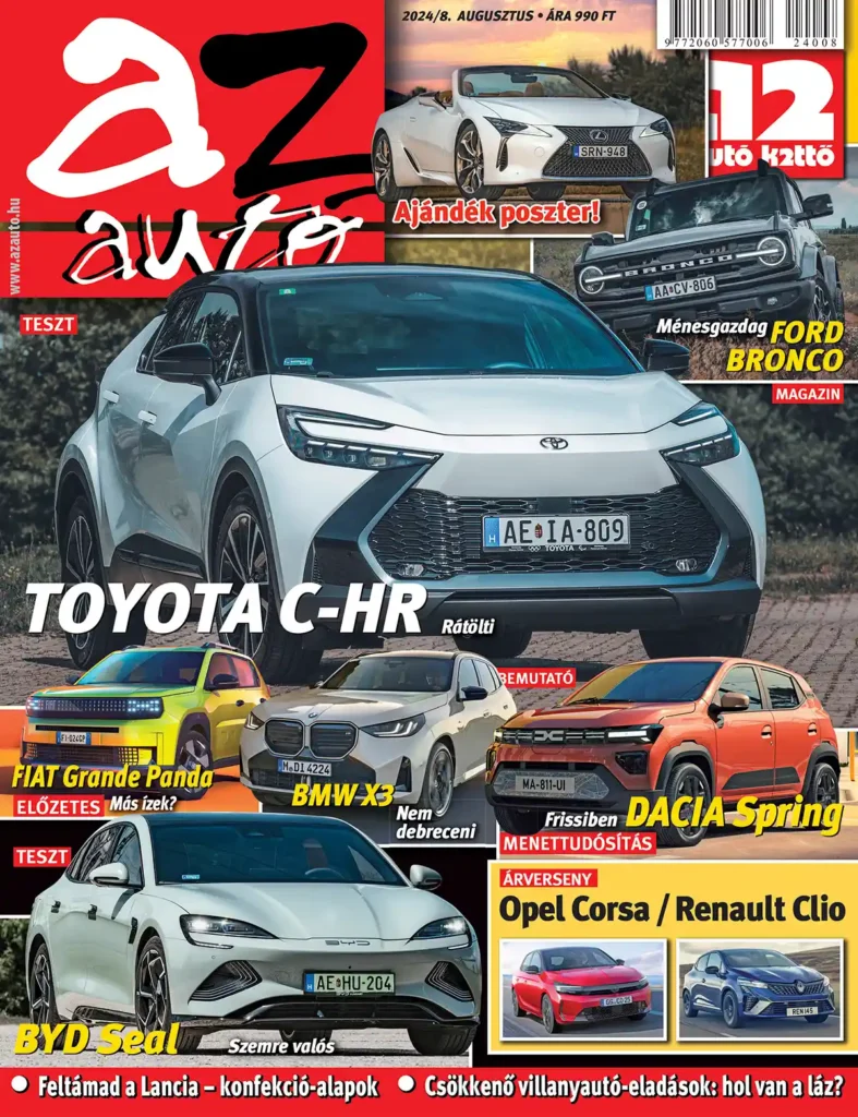 Az Autó 2024/8. Augusztus
