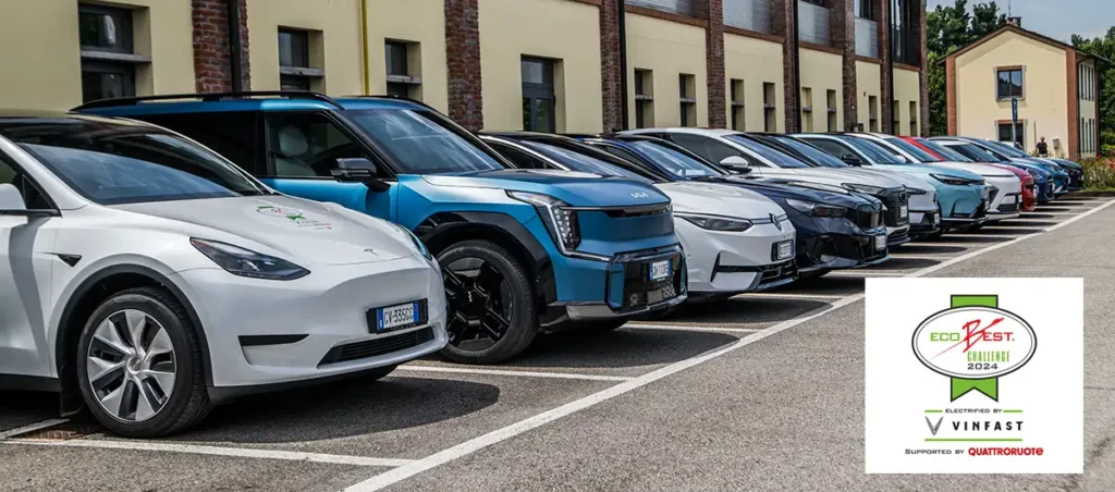 Autobest Ecobest Challenge 2024: A 13 tesztautó a Quattroruote magazin tesztpályáján, Vairano-ban