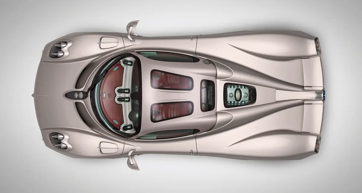 Akárcsak Leonardo da Vinci a mûvészetben, Horacio Pagani gyönyörű formákkal ötvözi a technikai inspirációt