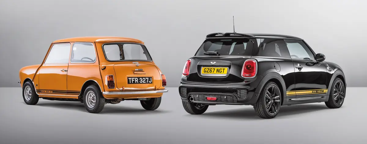 Mini 1275 GT – 1969-ben ez a 60 LE-s, 140 km/h-s tempóra képes mini igazi kis méregzsák volt. Ennek állított emléket 2018-ban a Cooper-alapú 1499 GT – a szám itt is a hengerűrtartalomra utalt. A brit piacra 1499 sorszámozott autó került, de további 30 ment Dél-Afrikába is – a gyűjtőknek vélhetően utóbbi az ínyencebb csemege