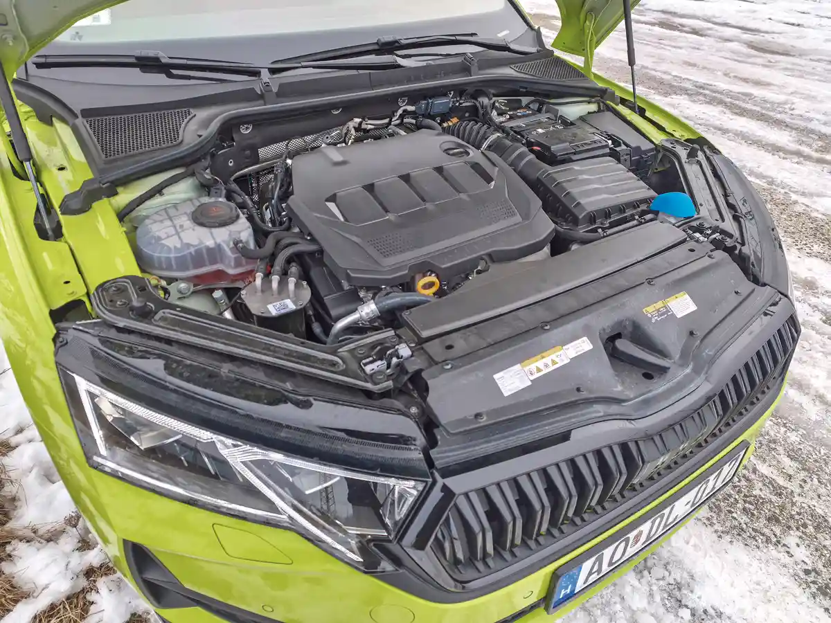 Erős, nyomatékos a 2.0 TDI, ideális választás ehhez az autóhoz